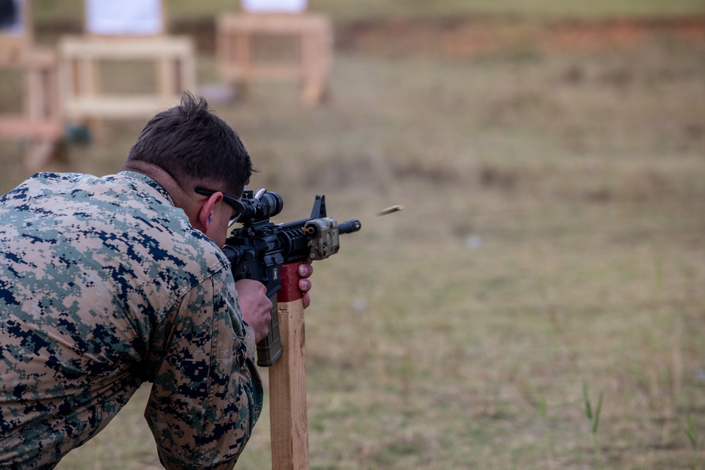 Marine Corps Marksmanship Competition Far East Team Shoots 24 