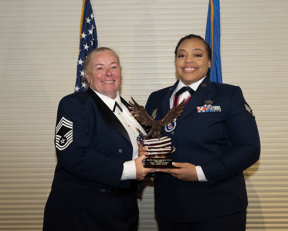 4th Fighter Wing hosts Airman Leadership School class 24-Alpha Graduation Ceremony