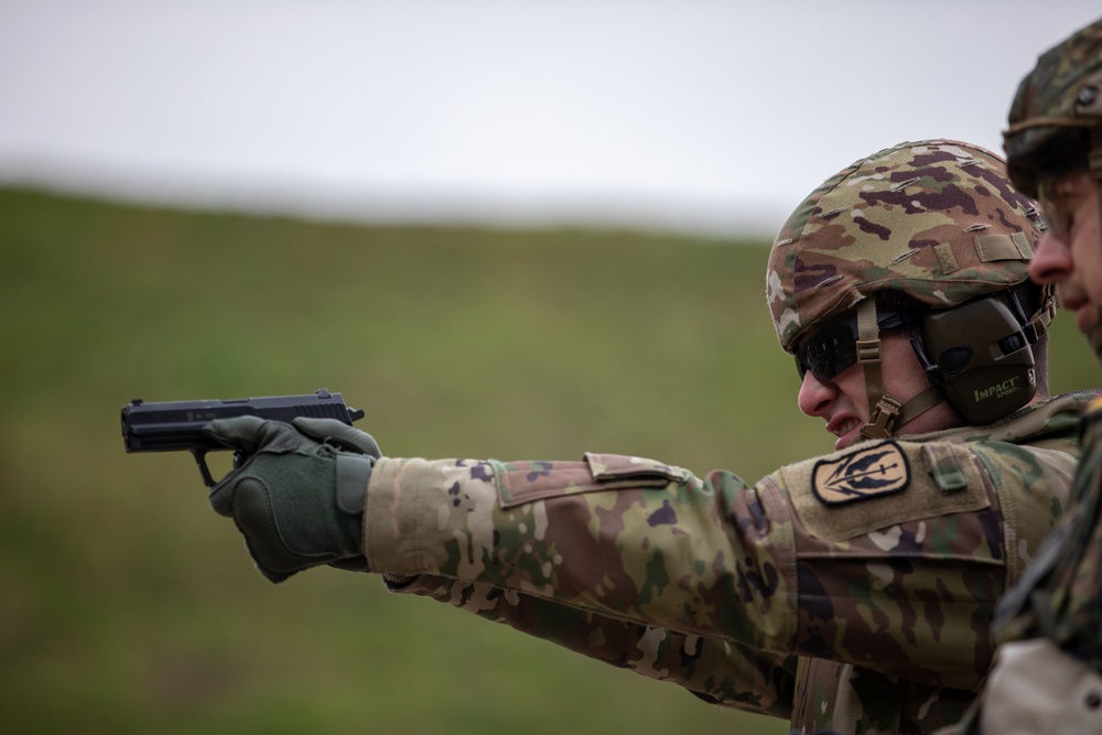 Multinational soldiers assigned to NATO-led KFOR 34 participate in GAFPB competition