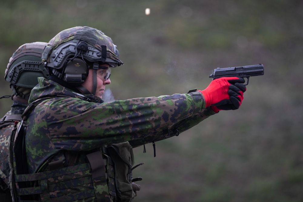 Multinational soldiers assigned to NATO-led KFOR 34 participate in GAFPB competition