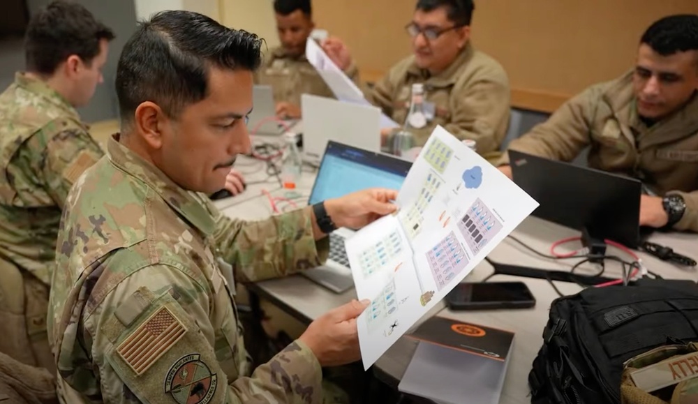 195th Wing members on Top Team at joint cyber exercise AMBER MIST 24’