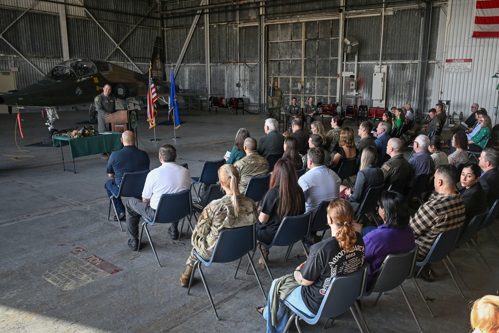 560th Flying Training Squadron Change of Command Ceremony