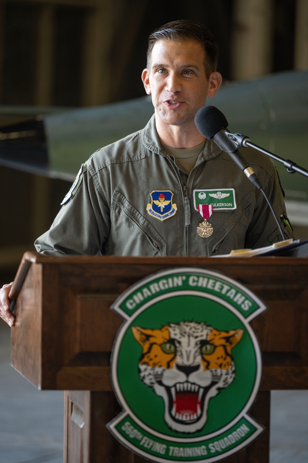 560th Flying Training Squadron Change of Command Ceremony