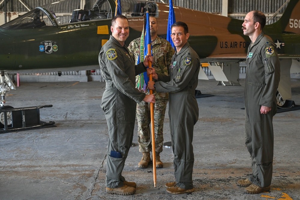 560th Flying Training Squadron Change of Command Ceremony