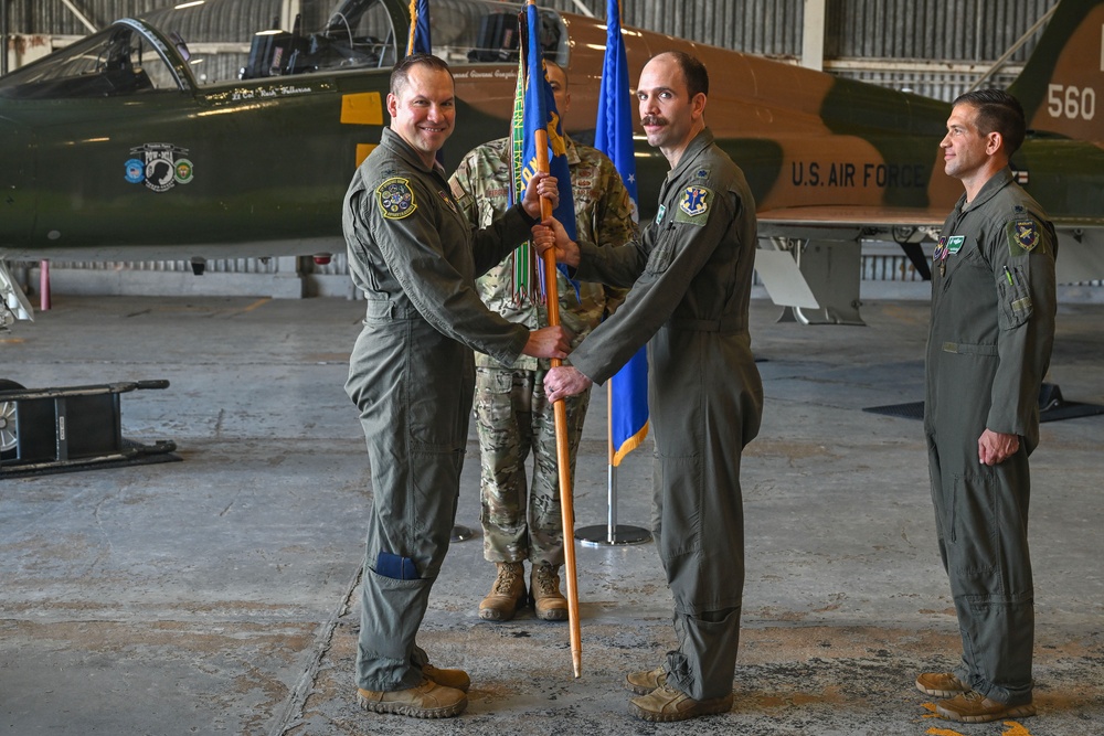 560th Flying Training Squadron Change of Command Ceremony