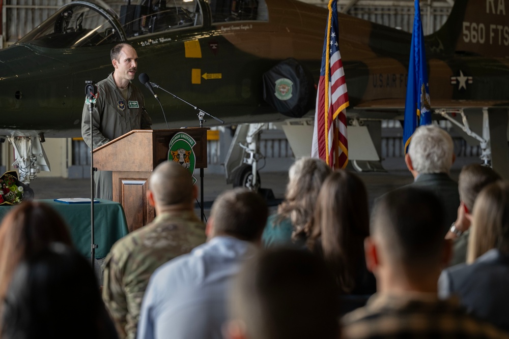 560th Flying Training Squadron Change of Command Ceremony