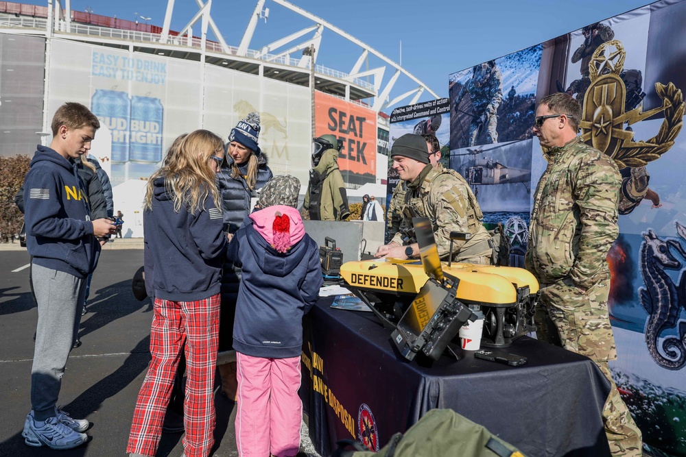 EOD at Army-Navy Game 2024