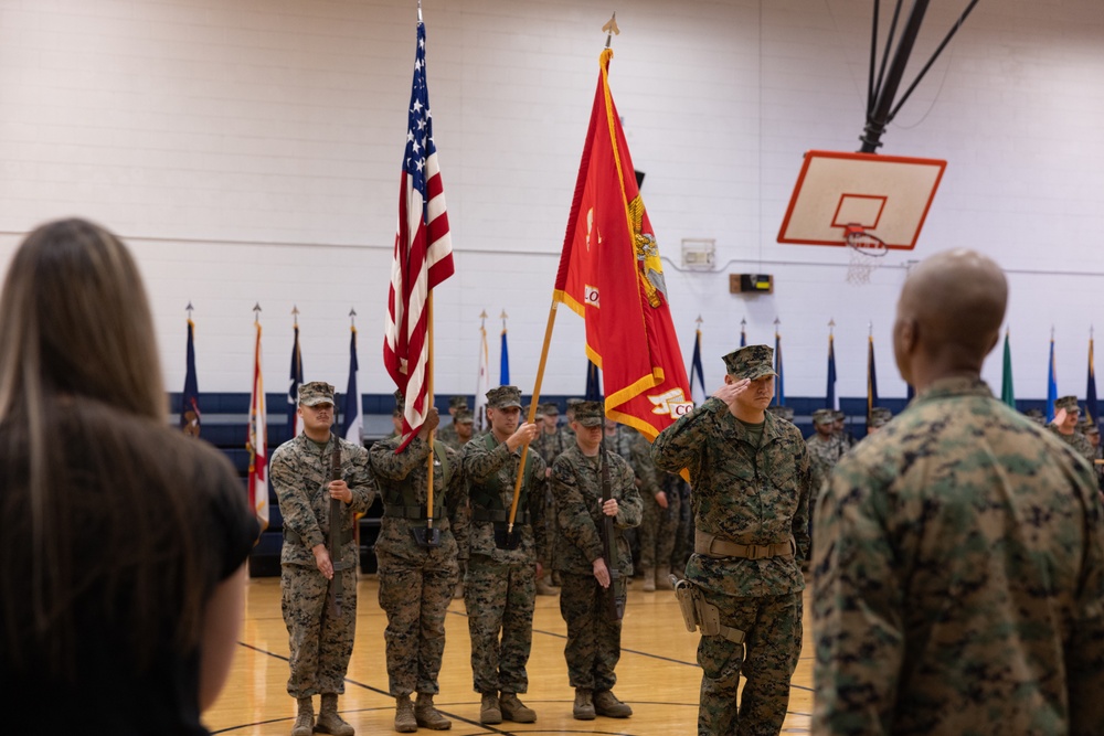 Combat Logistics Battalion 6 Relief and Appointment Ceremony