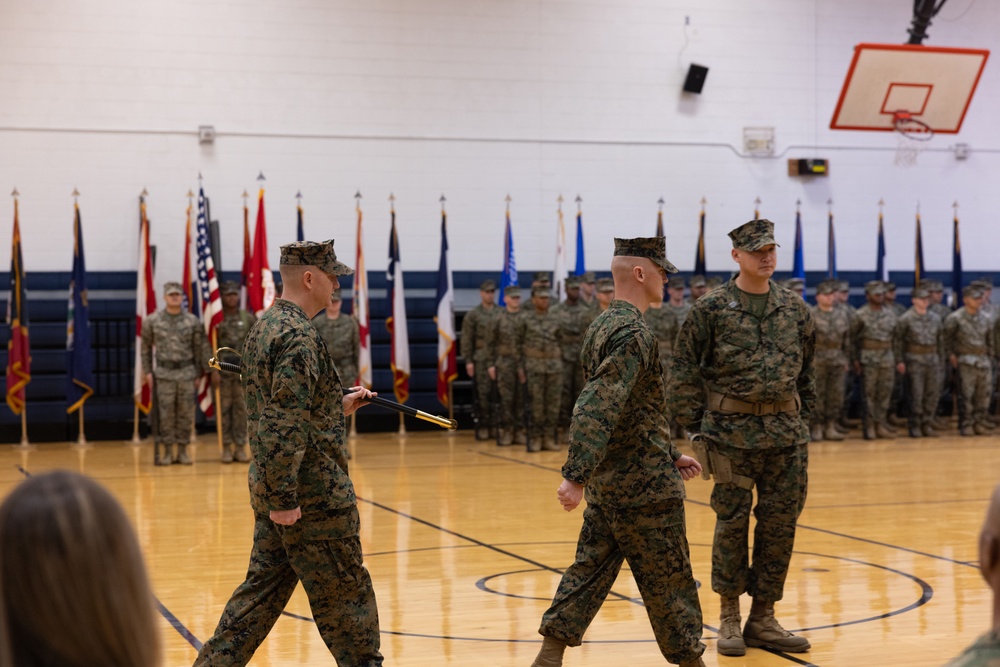 Combat Logistics Battalion 6 Relief and Appointment Ceremony