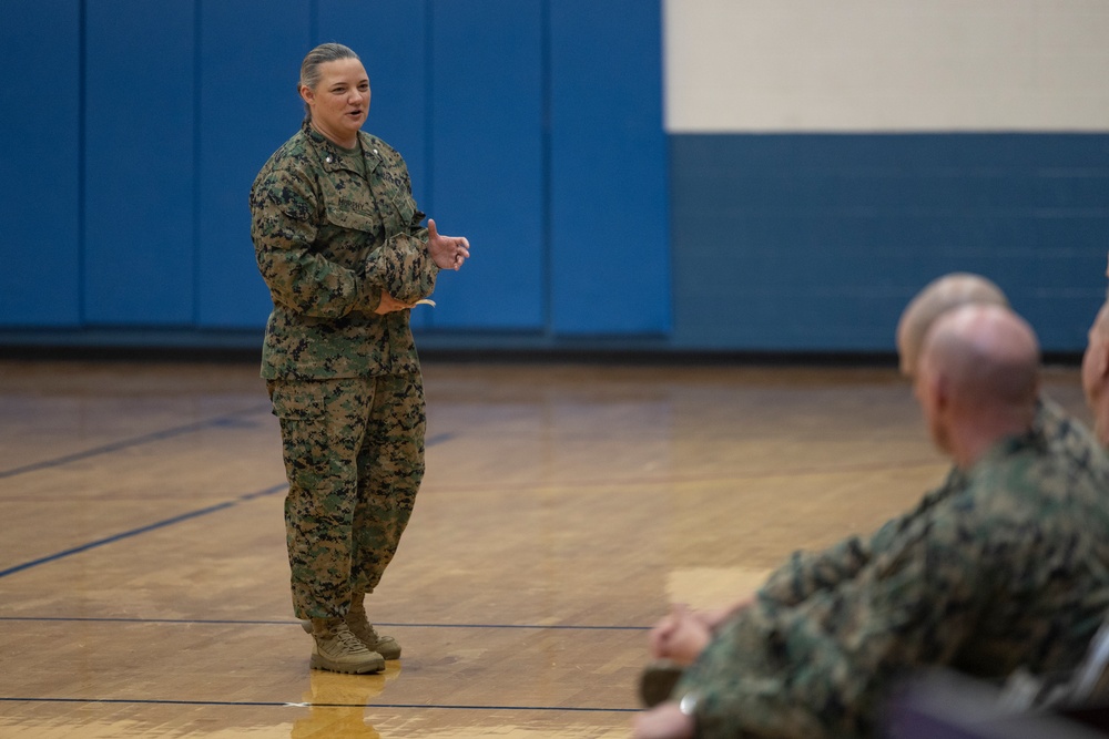 Combat Logistics Battalion 6 Relief and Appointment Ceremony