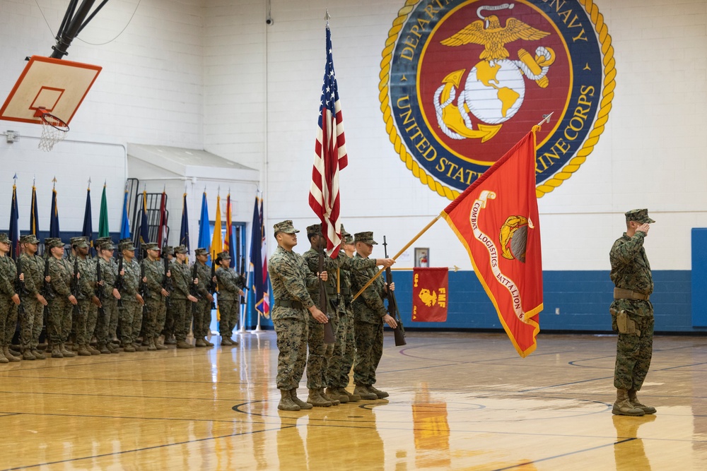 Combat Logistics Battalion 6 Relief and Appointment Ceremony