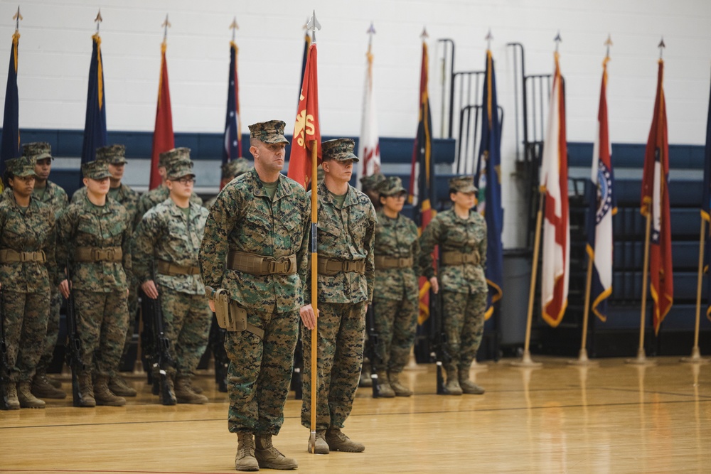 Combat Logistics Battalion 6 Relief and Appointment Ceremony