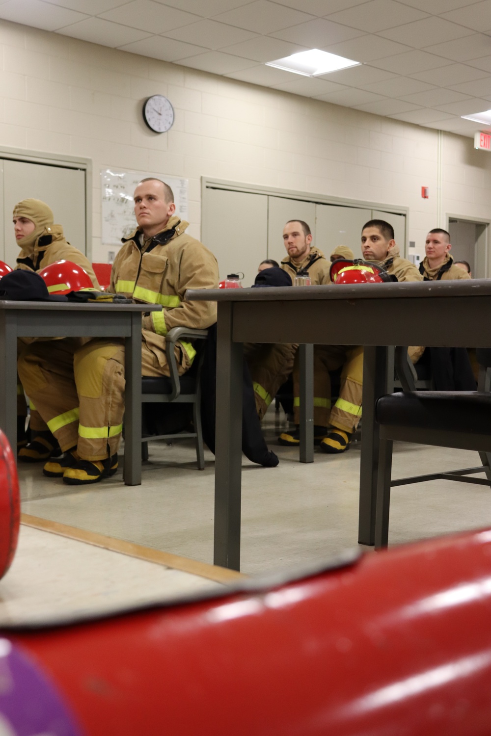 Wild Fire - Damage Control Training at Officer Training Command Newport