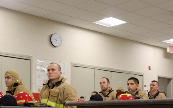 Wild Fire - Damage Control Training at Officer Training Command Newport