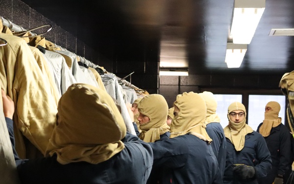 Wild Fire - Damage Control Training at Officer Training Command Newport