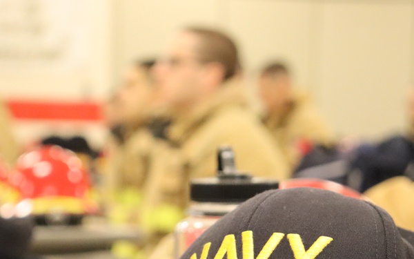 Wild Fire - Damage Control Training at Officer Training Command Newport