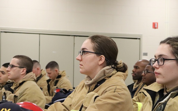 Wild Fire - Damage Control Training at Officer Training Command Newport