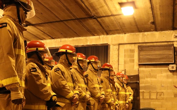 Wild Fire - Damage Control Training at Officer Training Command Newport