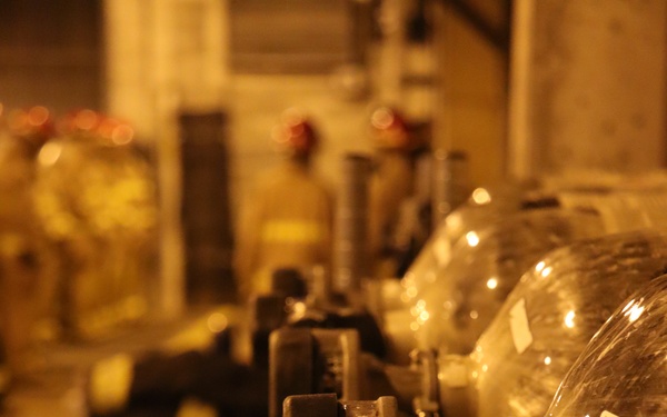 Wild Fire - Damage Control Training at Officer Training Command Newport