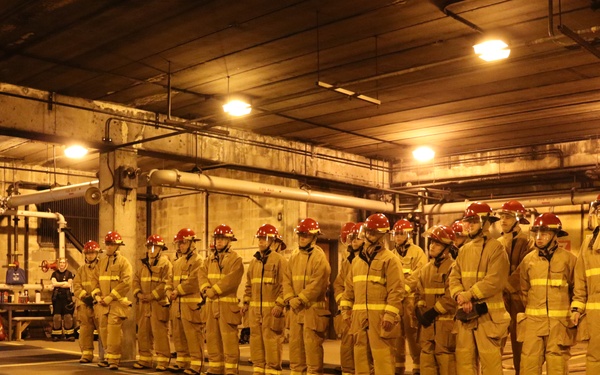 Wild Fire - Damage Control Training at Officer Training Command Newport