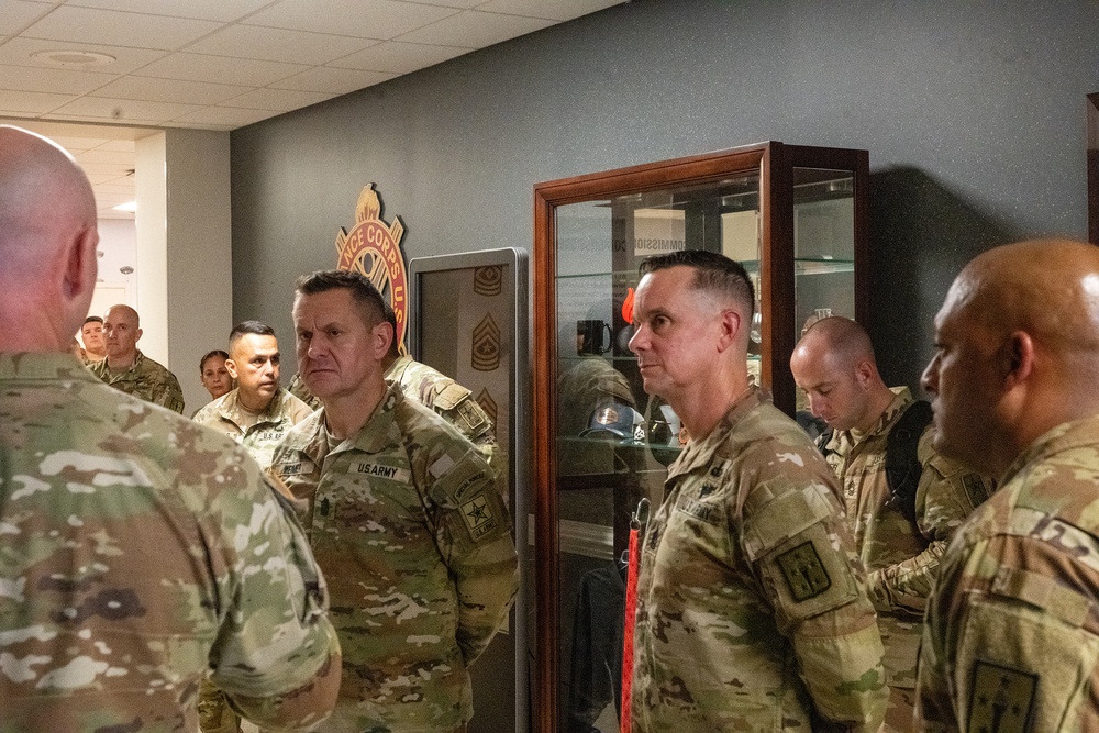 Sergeant Major of the Army, Michael R. Weimer, Tour of the Ordnance Corps School