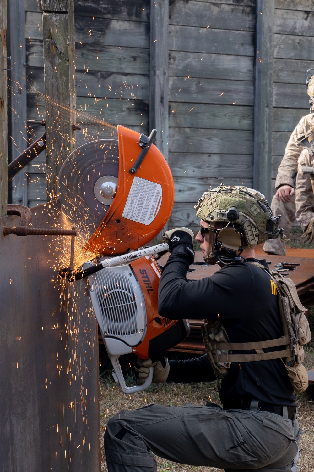 Marines train raiding skills at EOTG