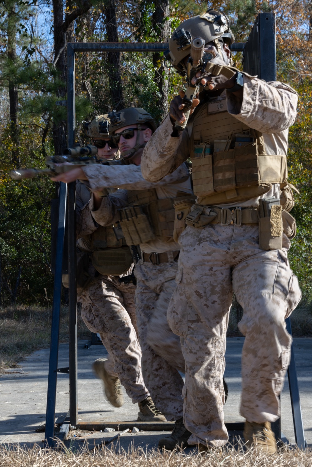 Marines train raiding skills at EOTG