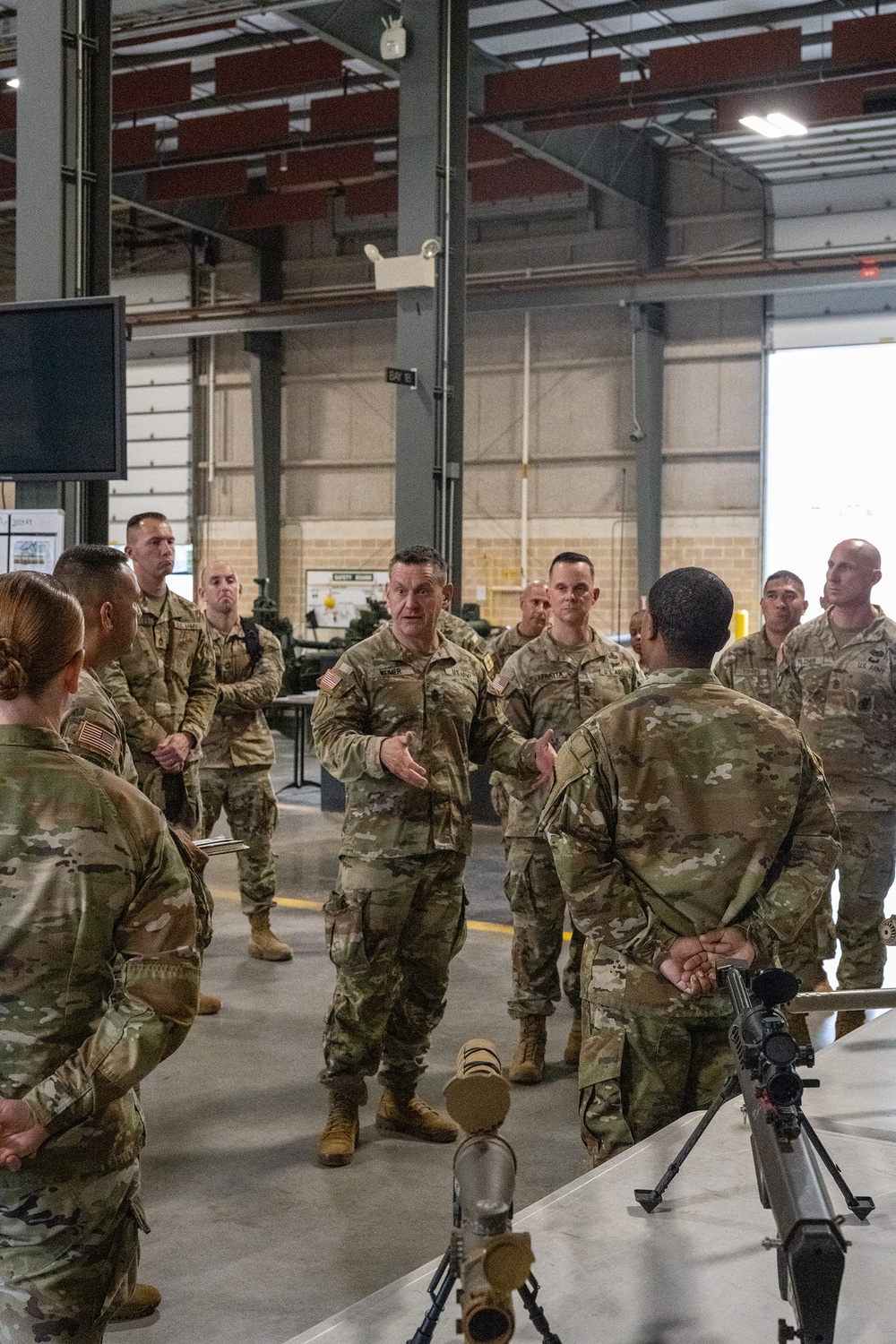 Sergeant Major of the Army, Michael R. Weimer, Tour of the Ordnance Corps School