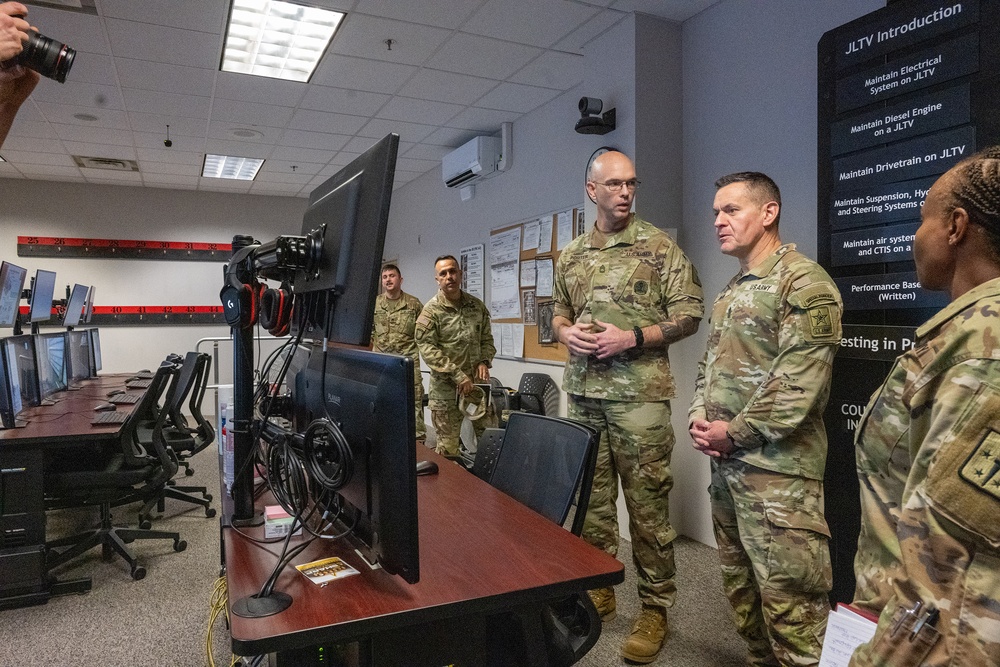 Sergeant Major of the Army, Michael R. Weimer, Tour of the Ordnance Corps School