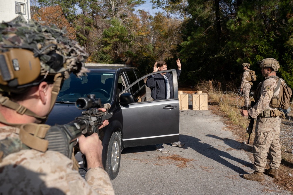 Marines train raiding skills at EOTG