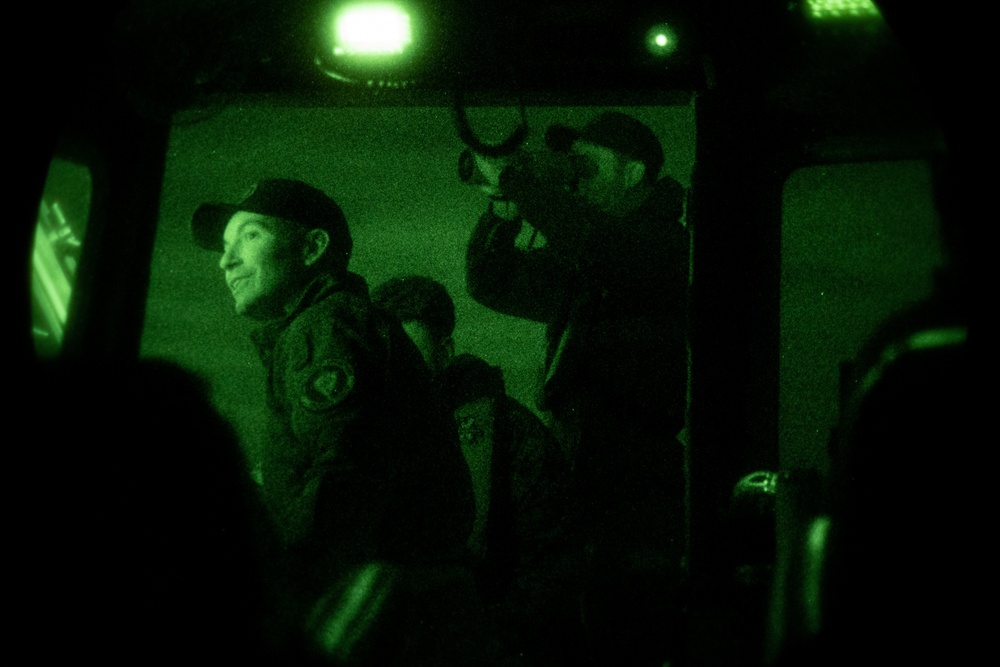 EOTG Advanced Reconnaissance Course conducts night raid