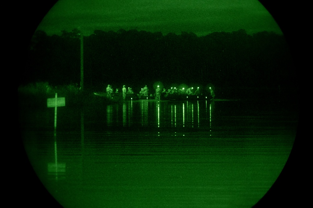 EOTG Advanced Reconnaissance Course conducts night raid