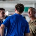 UF Gators and TU Green Wave football teams visit MacDill AFB ahead of Gasparilla Bowl