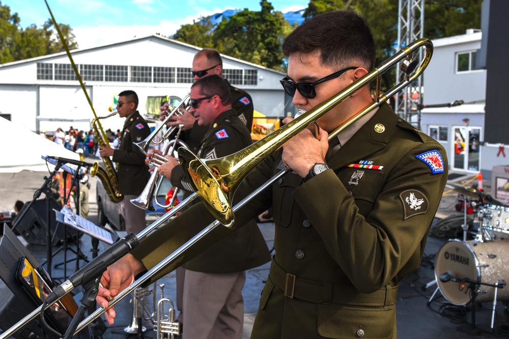 Arkansas National Guard Participates in Guatemala Air Show 2024