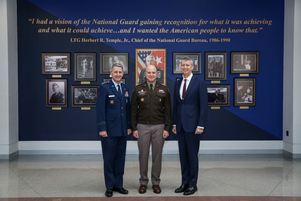 Retired Lt. Gen. Herbert R. Temple Jr. Display Dedication