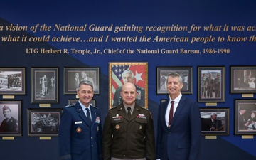 Lt. Gen. Herbert R. Temple Jr. recognized by Guard leadership