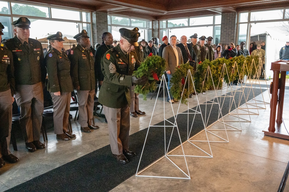 Fort Leonard Wood community remembers fallen heroes at Wreaths Across America event