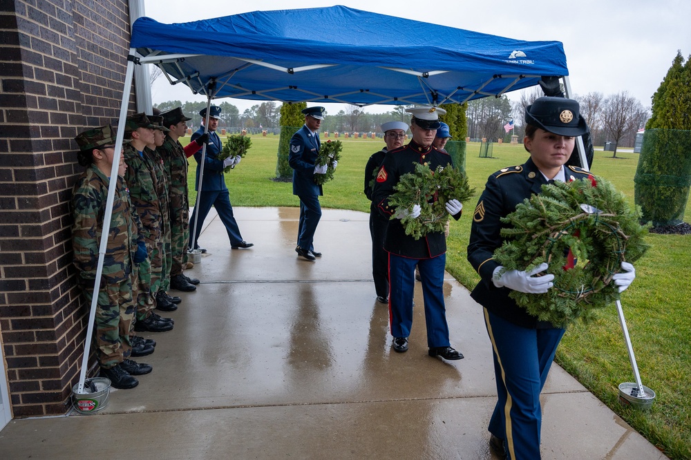 Fort Leonard Wood community remembers fallen heroes at Wreaths Across America event