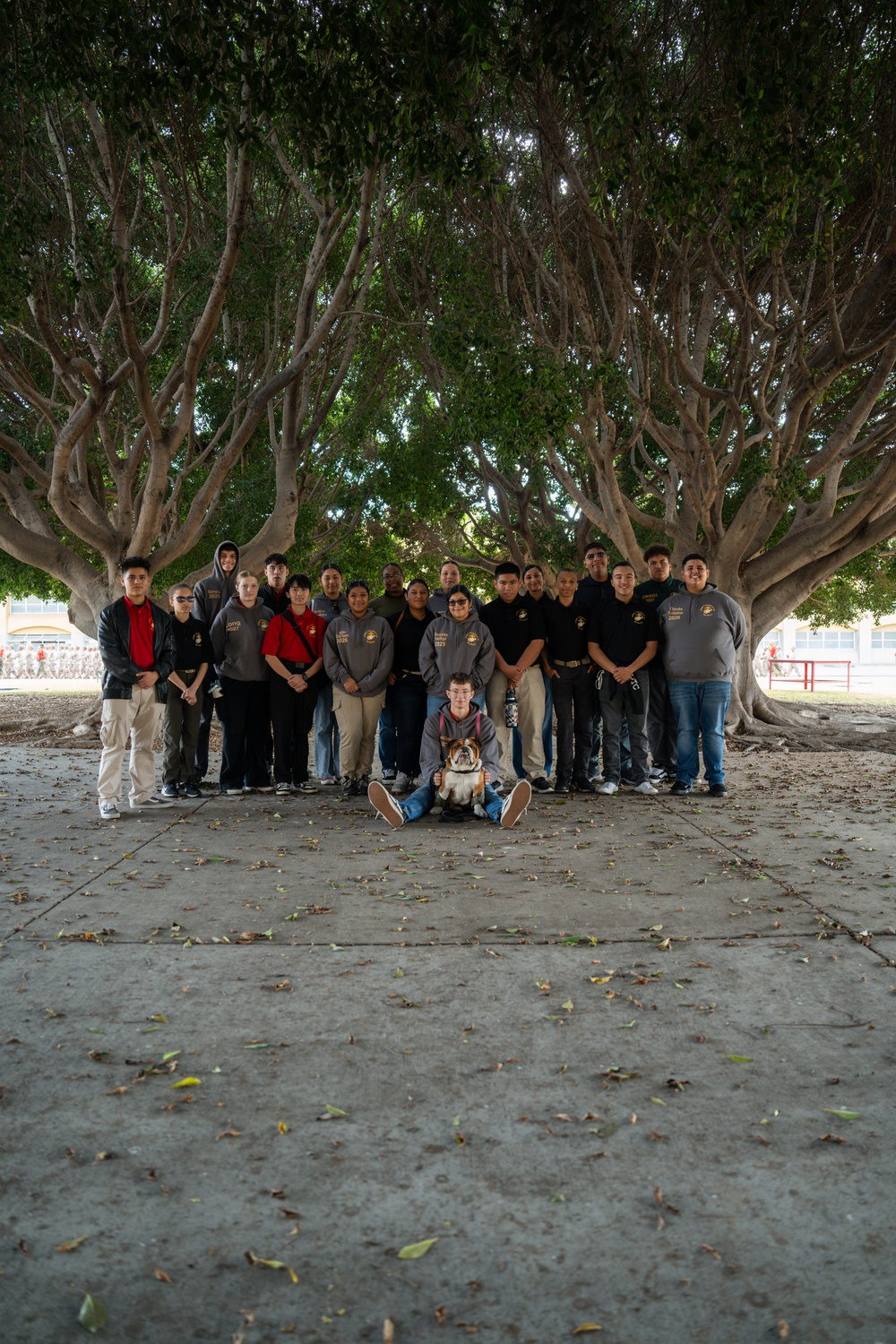 John F. Kennedy High School Junior ROTC visits MCRDSD