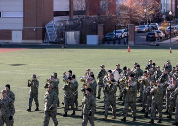 Navy Band conducts rehearsal ahead of 60th Presidential Inauguration participation