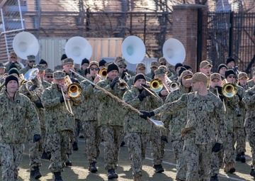 Navy Band conducts rehearsal ahead of 60th Presidential Inauguration participation