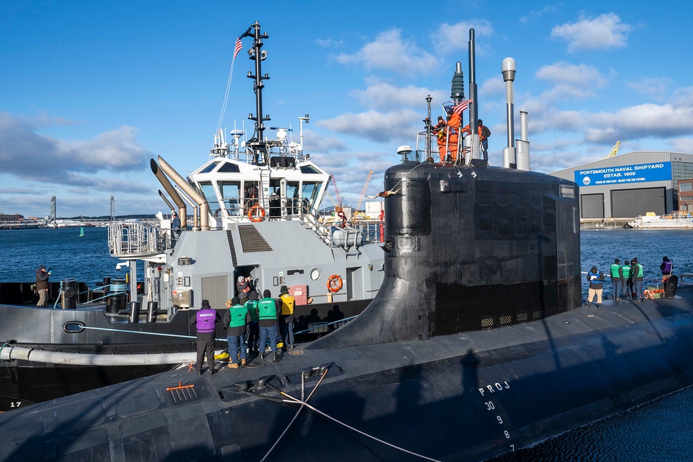 PNSY Delivers Texas as Battle-Ready Asset to the Fleet