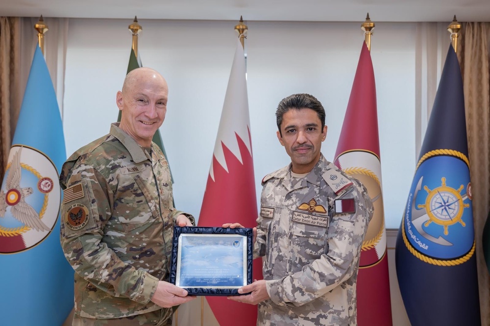 CSAF &amp; CMSAF discuss readiness and partnerships during visit to AFCENT