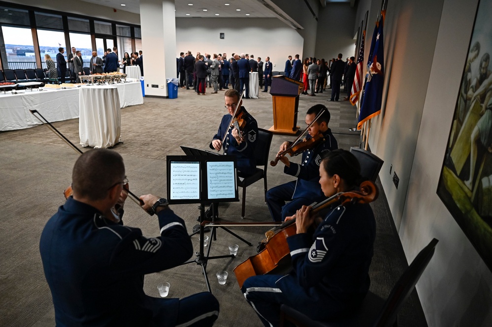 SecAF Kendall attends DAF holiday party at U.S. Capitol