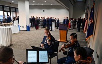 SecAF Kendall attends DAF holiday party at U.S. Capitol