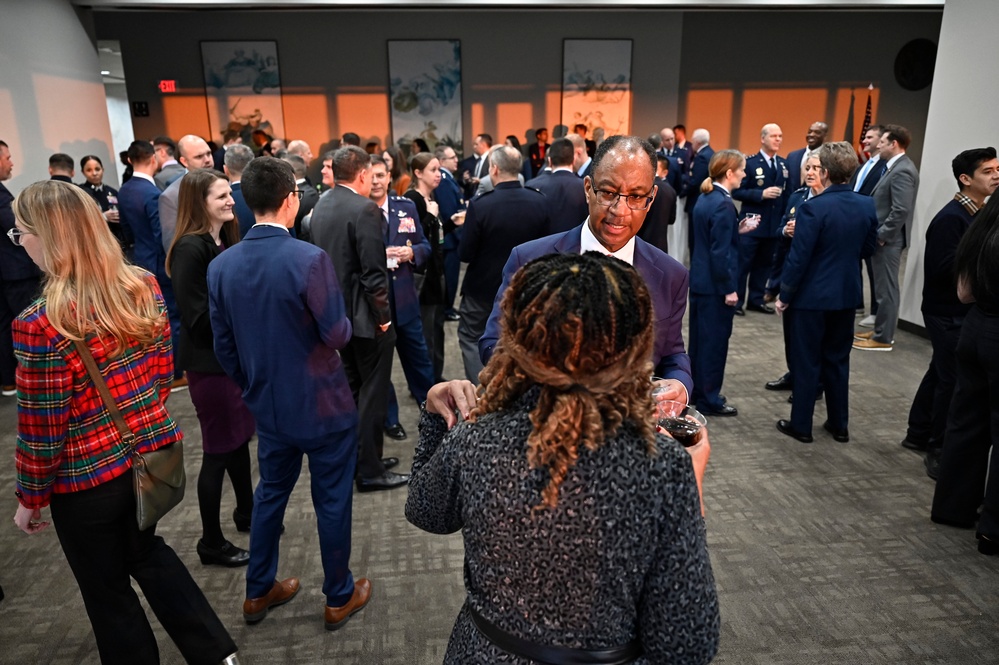 SecAF Kendall attends DAF holiday party at U.S. Capitol