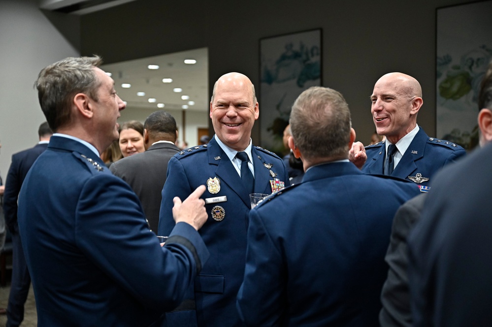 SecAF Kendall attends DAF holiday party at U.S. Capitol