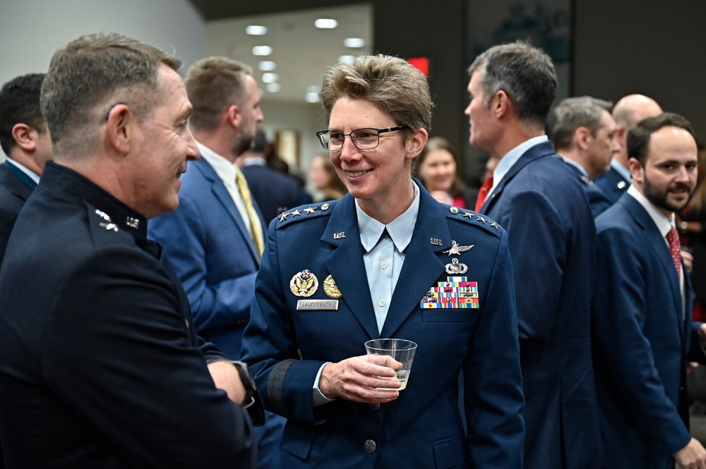 SecAF Kendall attends DAF holiday party at U.S. Capitol