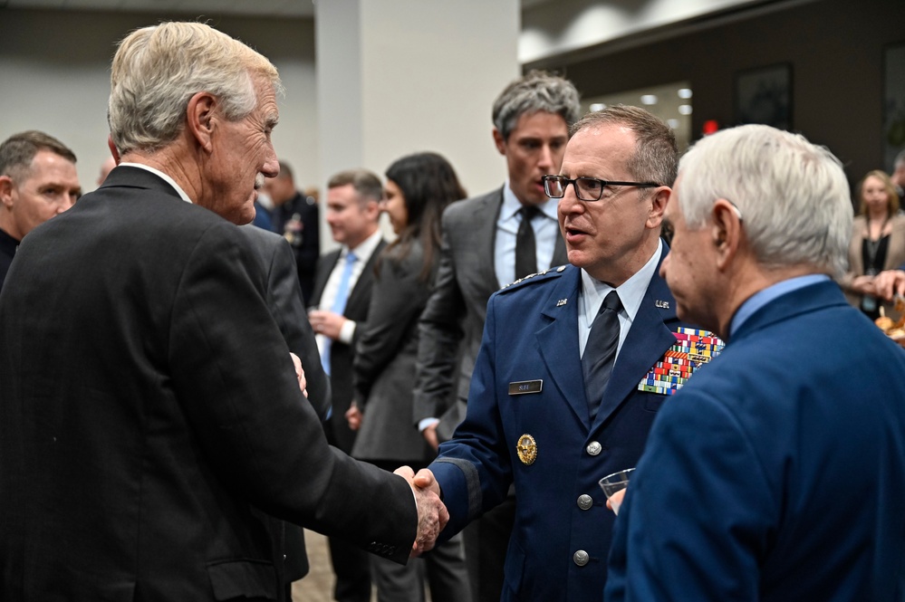 SecAF Kendall attends DAF holiday party at U.S. Capitol