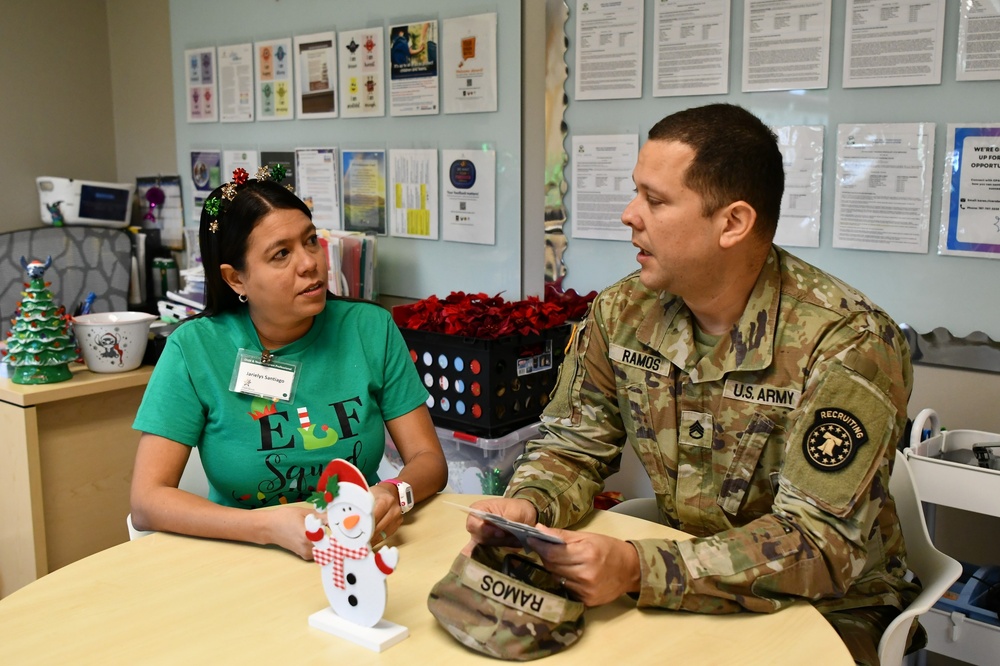 Army Family experiences a Christmas Miracle in Puerto Rico through Adoption